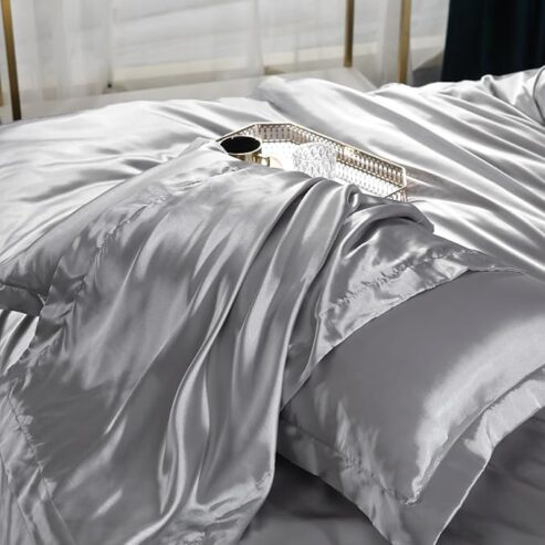 Soft Breathable Smooth Cooling Pillow Covers for Sleeping