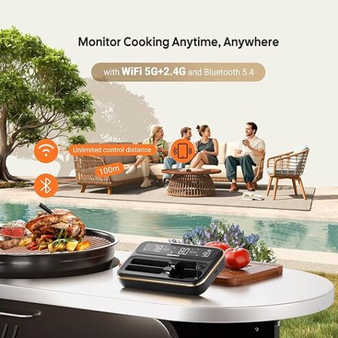 INKBIRD Wireless Bluetooth BBQ Thermometer INT-12-BW