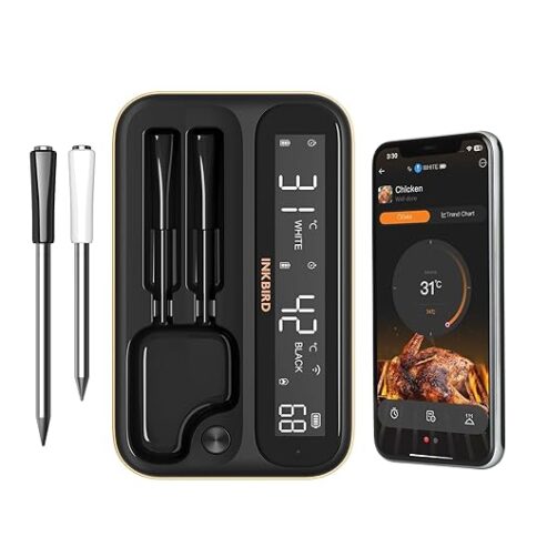 INKBIRD Wireless Bluetooth BBQ Thermometer INT-12-BW