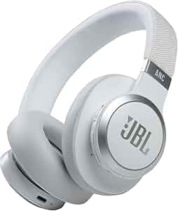 JBL Live 660 Wireless Noise Cancelling Over-Ear Headphones, White