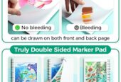 Ohuhu Marker Pads Art Sketchbook Bleedproof – Large Paper Size