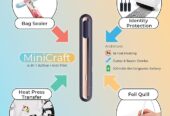 MiniCraft 4in1 DIY Cordless Heat Press Pen with 3s Rapid Heat, Portable Food Bag Heat Sealer, Foil Quill, Erase Thermal Prints for Identity Theft Protection