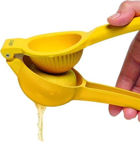 Avanti Lemon Citrus Squeezer Juicer, Yellow, 26 cm x 8.5 cm