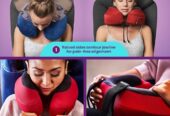 Cabeau Evolution S3 Travel Pillow – Straps to Airplane Seat – Ensures Your Head Won’t Fall Forward – Relax with Plush Memory Foam – Quick-Dry Fabric Keeps You Cool and Dry Jet Black
