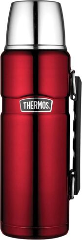 Thermos Stainless King Vacuum Insulated Flask, 1.2L, Red, SK2010RAUS